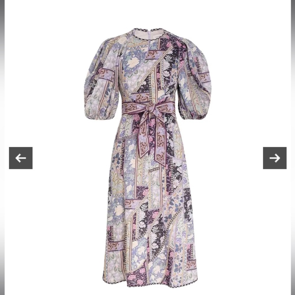 Zimmerman linen mid length dress